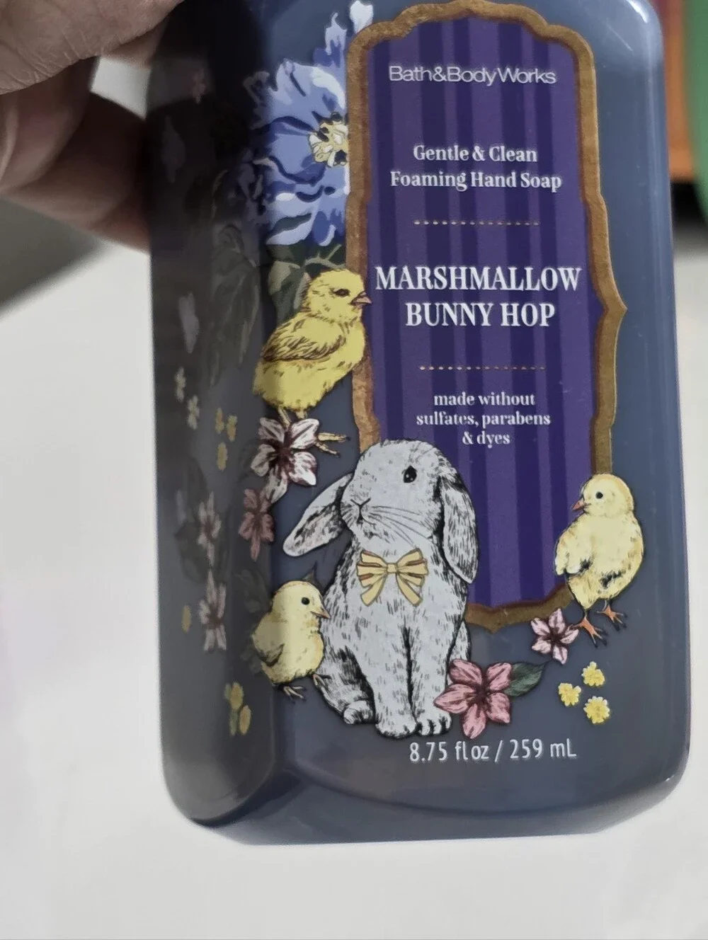Bath & Body Works Marshmallow Bunny Hop Gentle Foaming Hand Soap 8oz New RARE